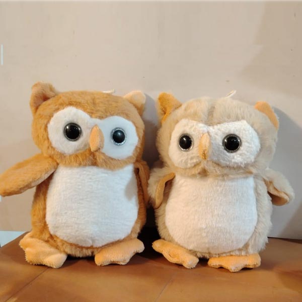 Adorable Cute Owl Pair Soft Toy