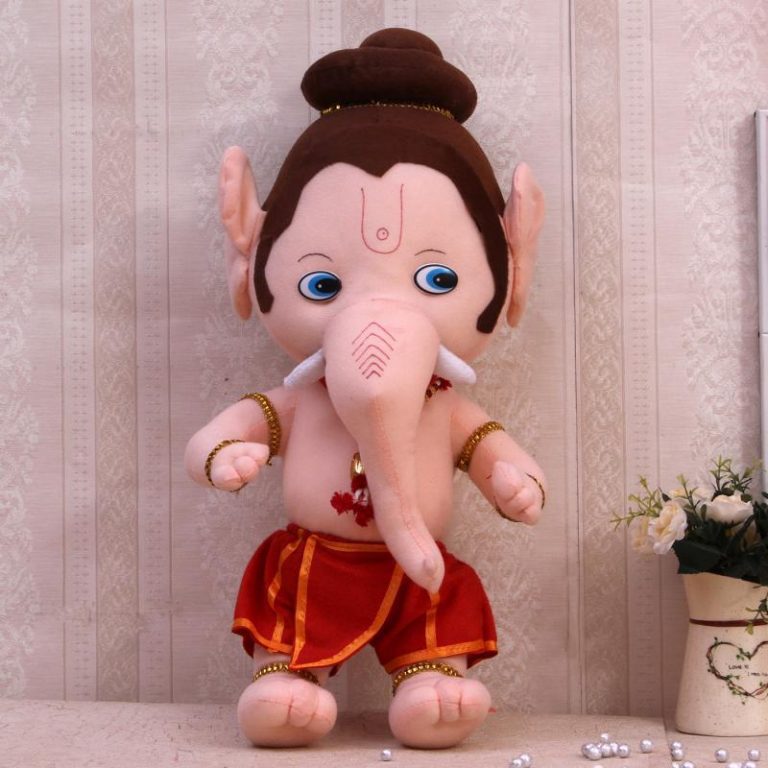 bal ganesh soft toy