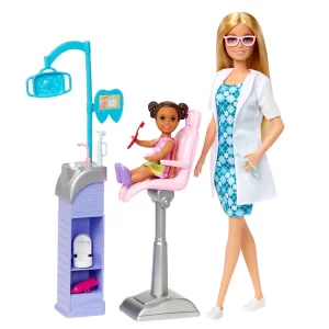Barbie Careers Dentist Doll And Playset