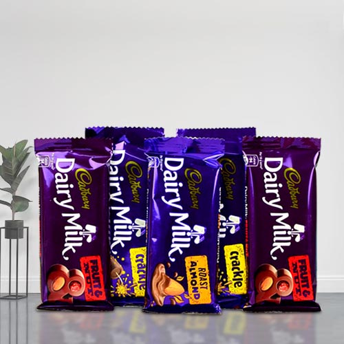 Cadbury Fruit Nut Chocolate Bar Set | Giftsmyntra.com