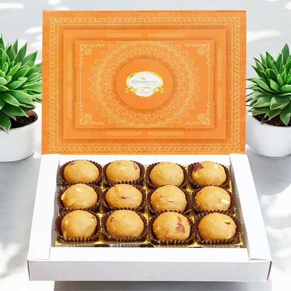 Sugarfree Besan Laddoo