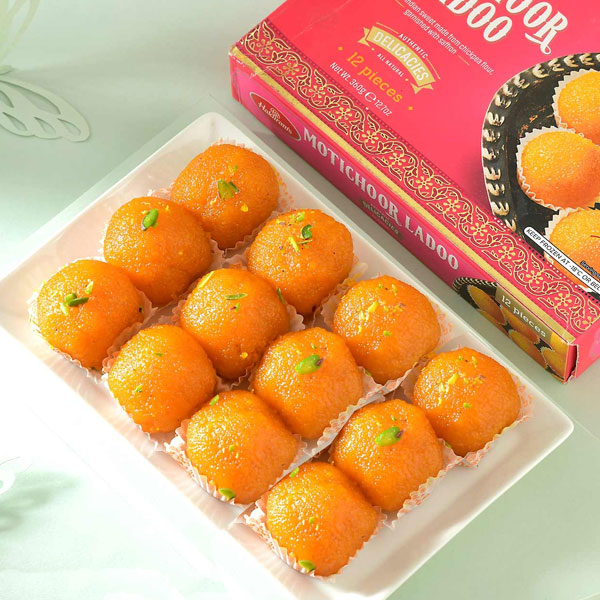 Haldiram Kesar Laddu Box