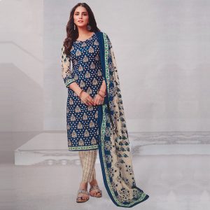 Printed Cotton Salwar Suit
