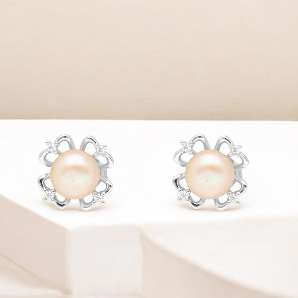 Shreshta 925 Silver Stud Earrings