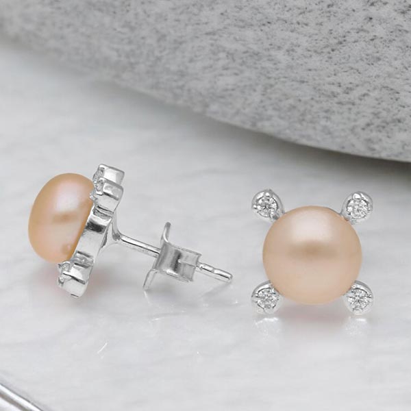 Radiant 925 Silver Stud Earrings