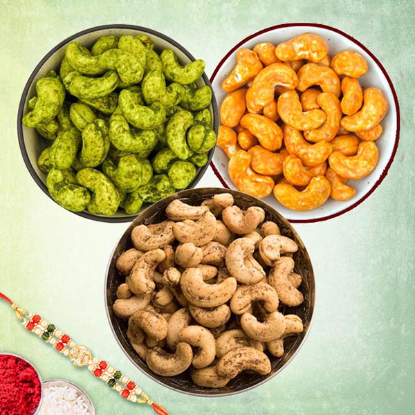 Exotic Assorted Cashew with Rakhi