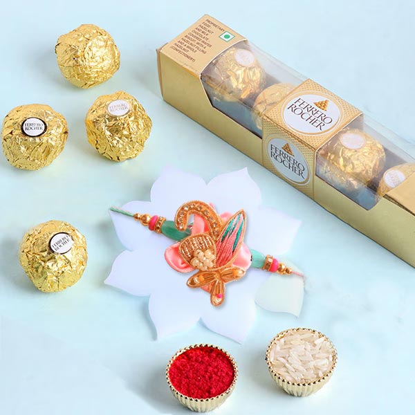 Ferrero Rocher Pack with Rakhi