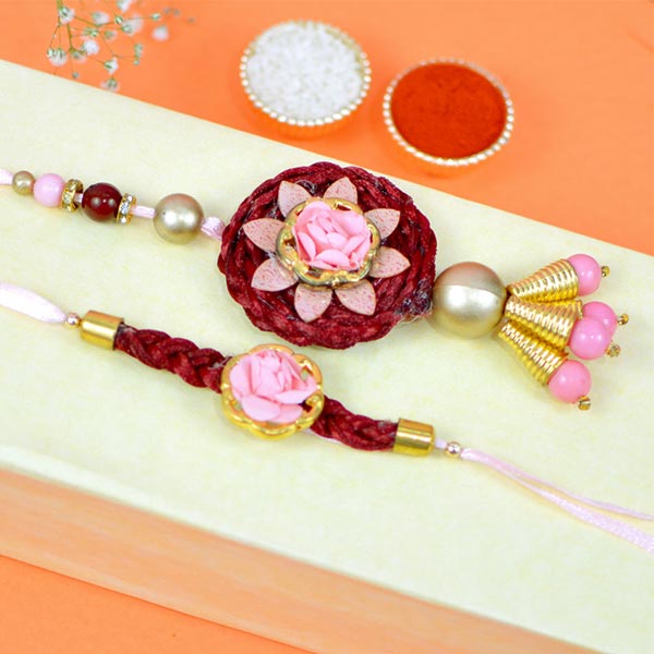 Stylish Rakhi Pair