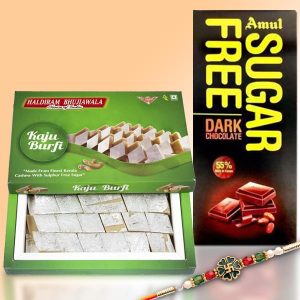 Suger free Rakhi Gift for Brother