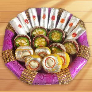 Delicious Sweets Thali