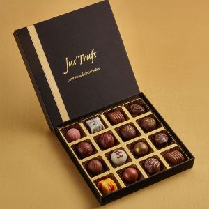 Decadent Belgian Chocolate Pralines box of 16