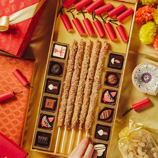 Diwali Chocolate Cracker Gift Box box of 36