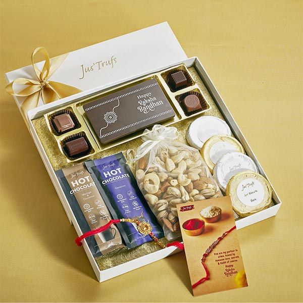 Rakhi Cocoa And Dry Fruits Joy Hamper