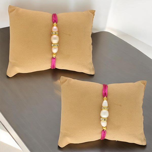 Combo of Eye Catchy Pearl Rakhi For Brother