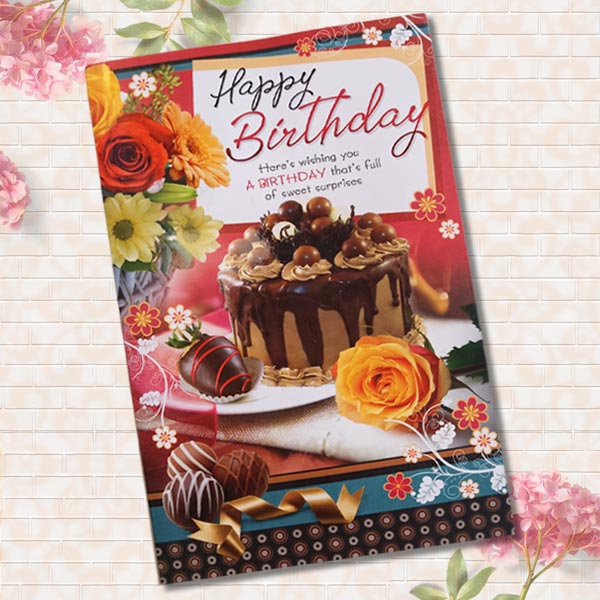 Happy Birthday Pop Greeting Card