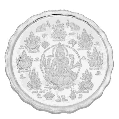 Ashta Lakshmi Pure Silver coin